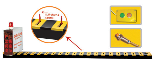 泾县V3嵌入式闯岗自动扎胎器/阻车器